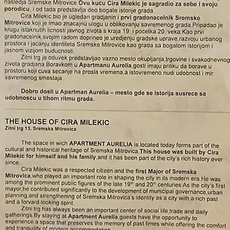 Apartman Aurelia Szávaszentdemeter